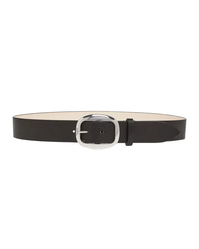 Isabel Marant Dara Large Buckle Leather Belt