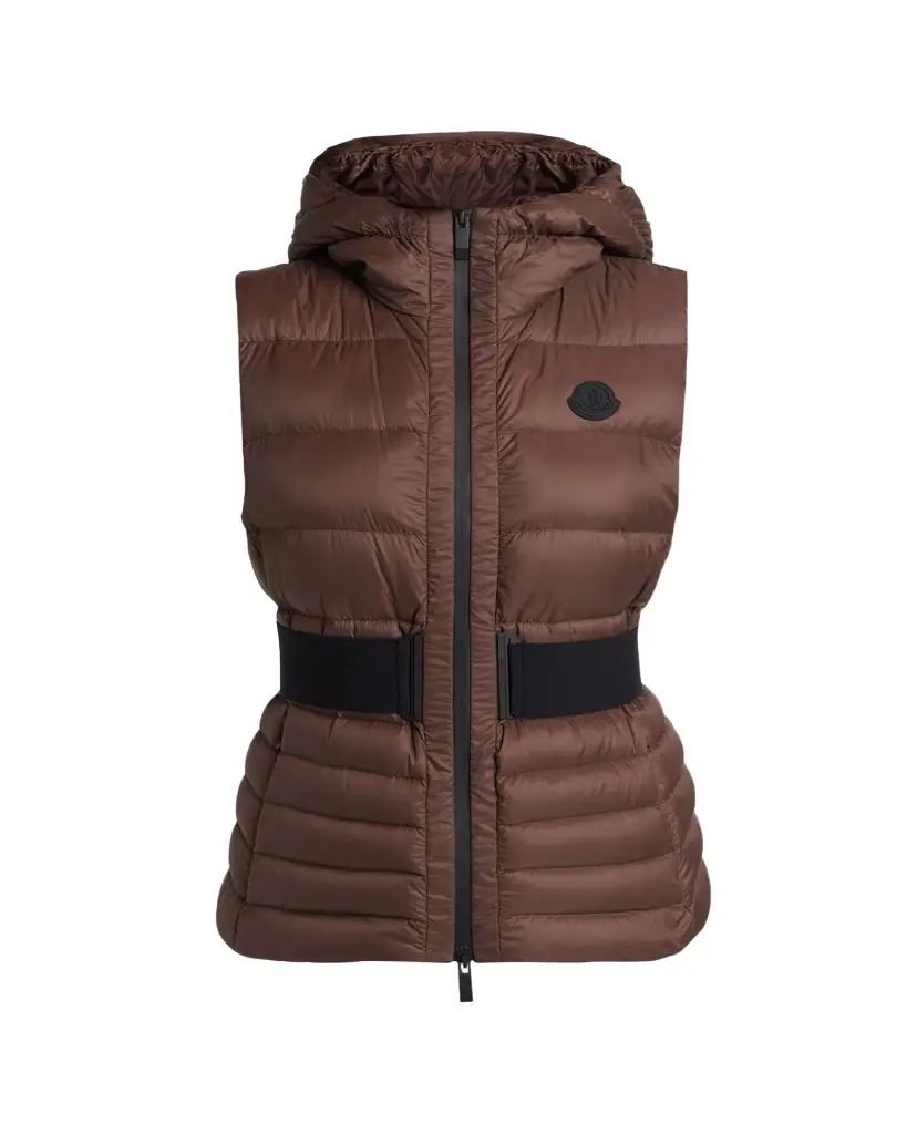 Moncler Melia Hooded Down Vest