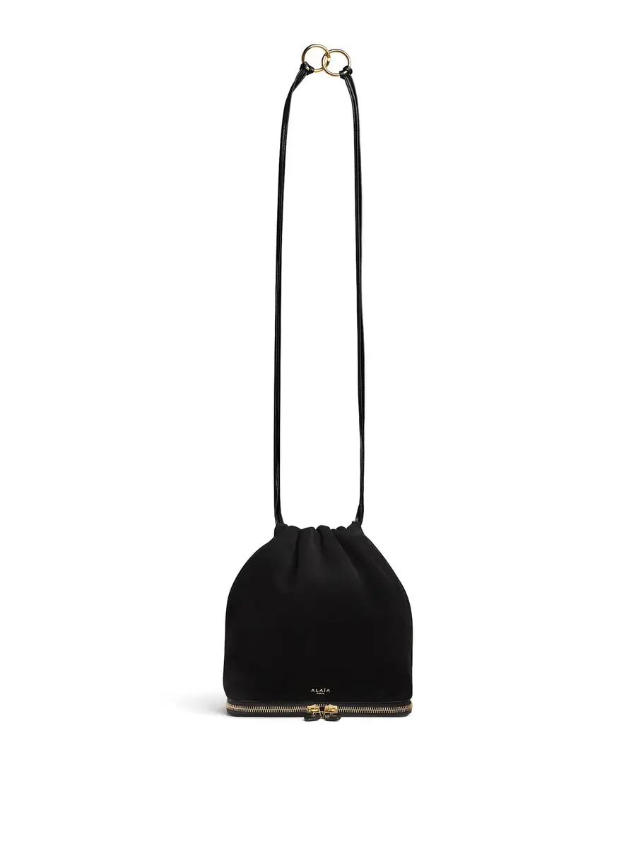 Alaïa Suede Le Pochon Bag