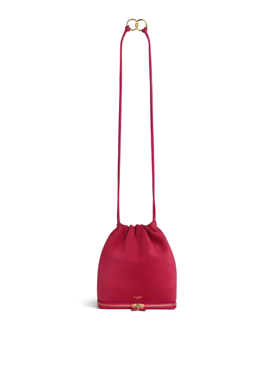 Alaïa Suede Le Pochon Bag