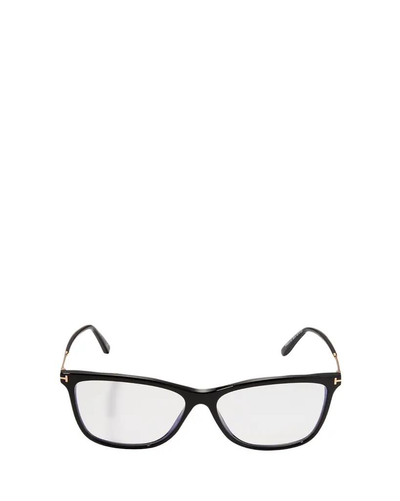TOM FORD Blue Filtering Acetate Cat-Eye Glasses