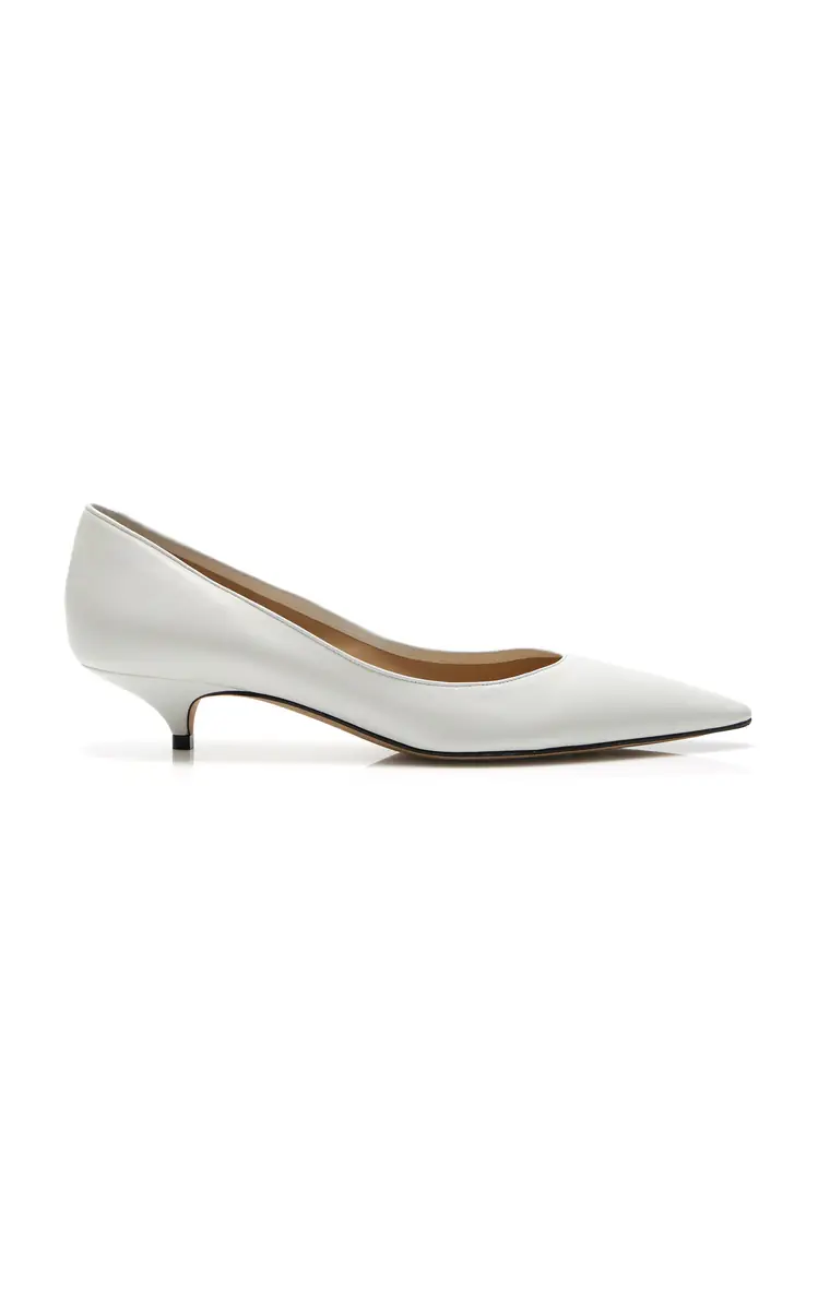 The Row Liisa II Leather Pumps