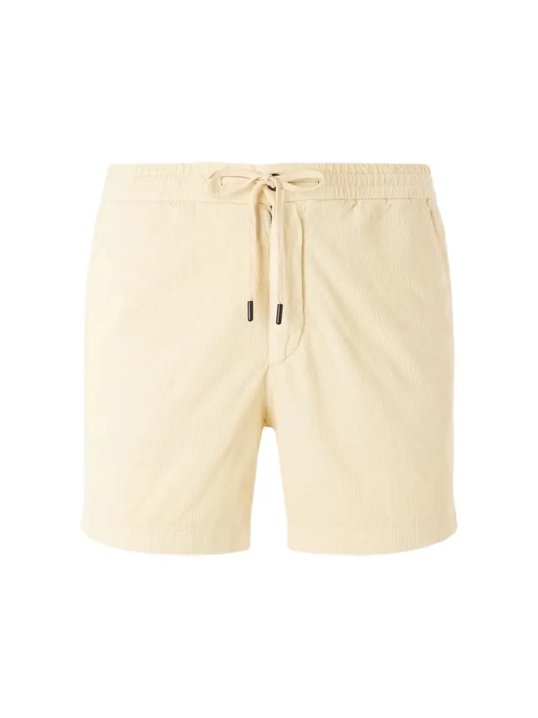Slowear Straight-Leg Cotton-Corduroy Drawstring Shorts - Men