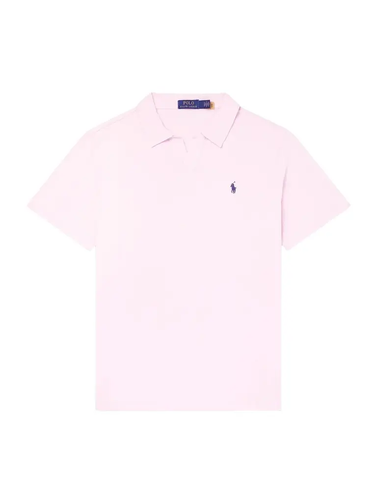 Polo Ralph Lauren Open-Collar Cotton and Linen-Blend Polo Shirt - Men