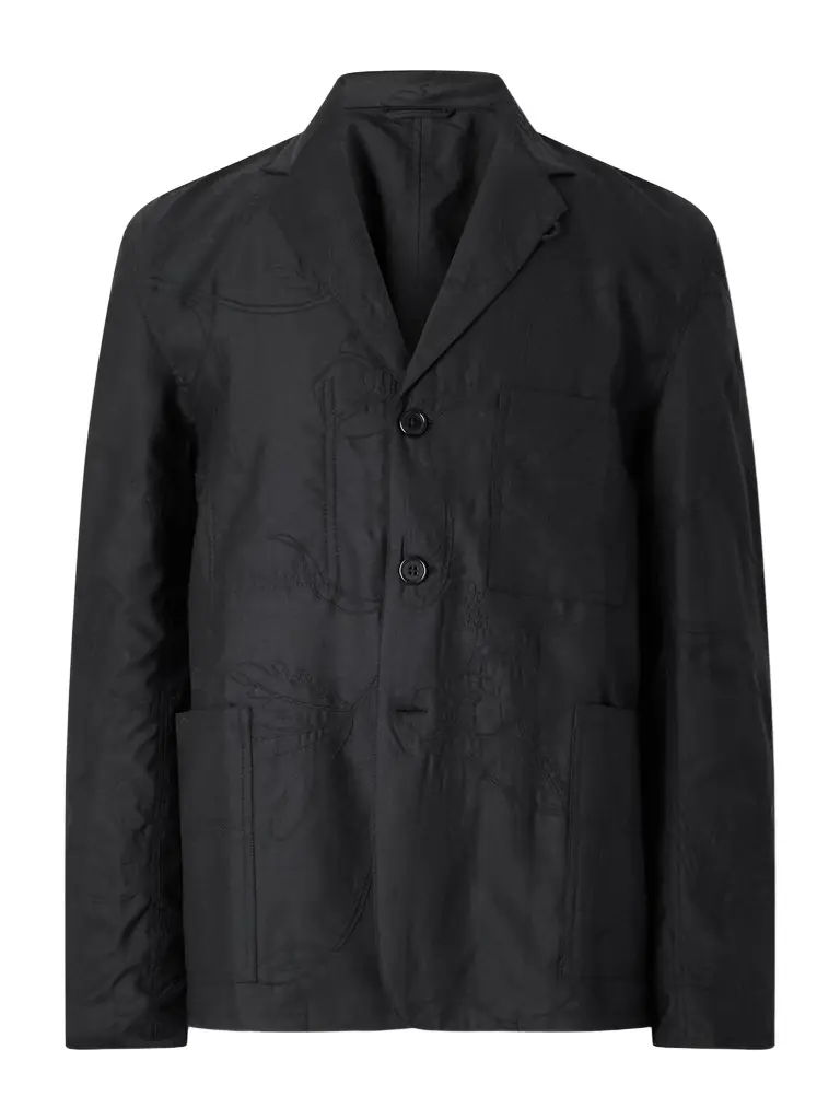 Kardo Somesh Checked Cotton Blazer - Men