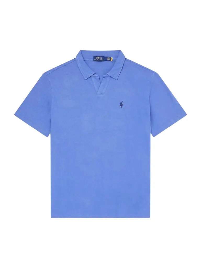 Polo Ralph Lauren Open-Collar Cotton and Linen-Blend Polo Shirt - Men