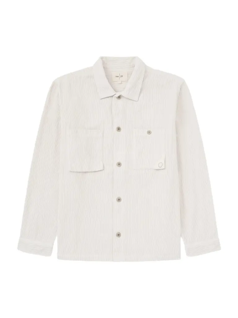 Folk Anniversary Patch Cotton-Corduroy Overshirt - Men