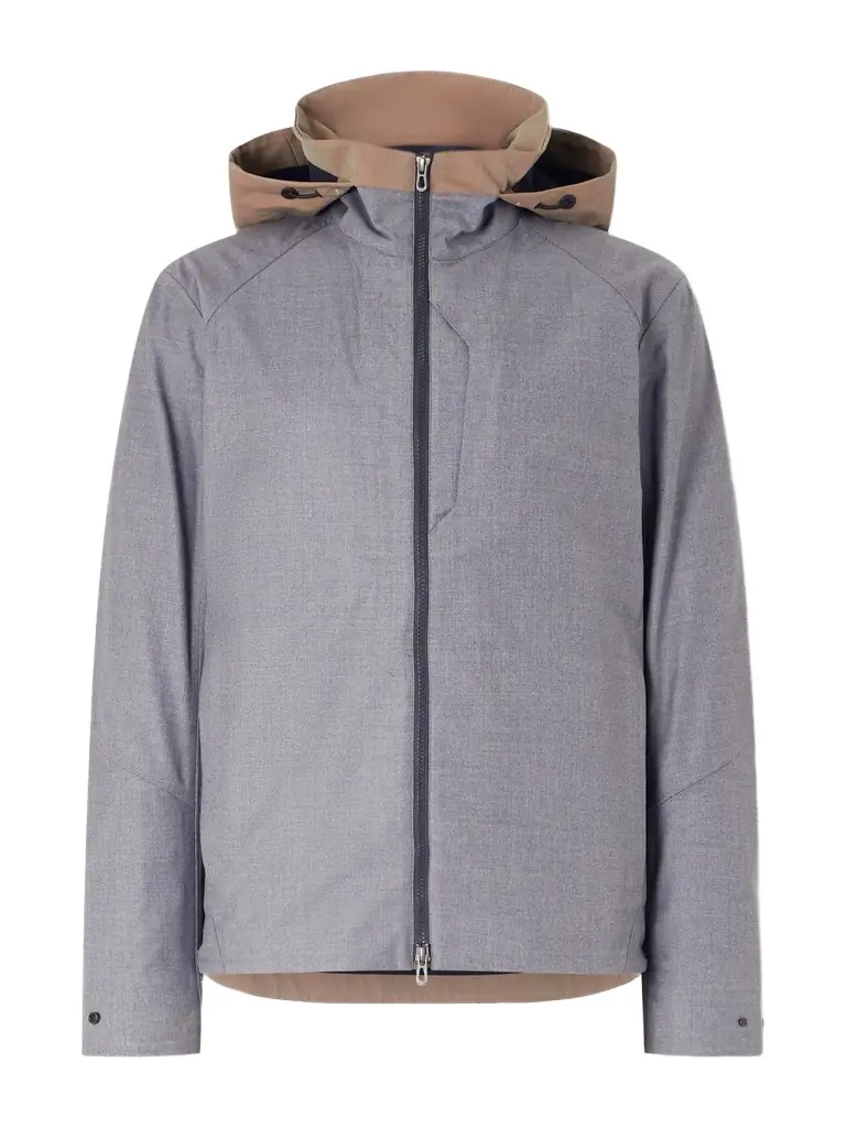 Sease Summer Balma Virgin Wool Hooded Jacket - Men