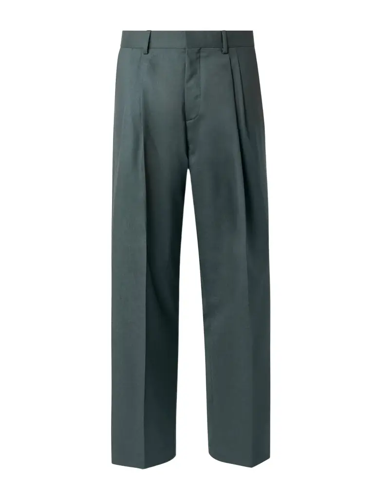 MR P. Wide-Leg Pleated Wool Suit Trousers - Men