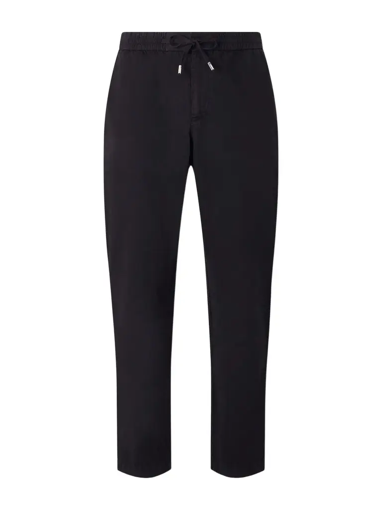 MR P. Straight-Leg Cotton and Linen-Blend Twill Drawstring Trousers - Men