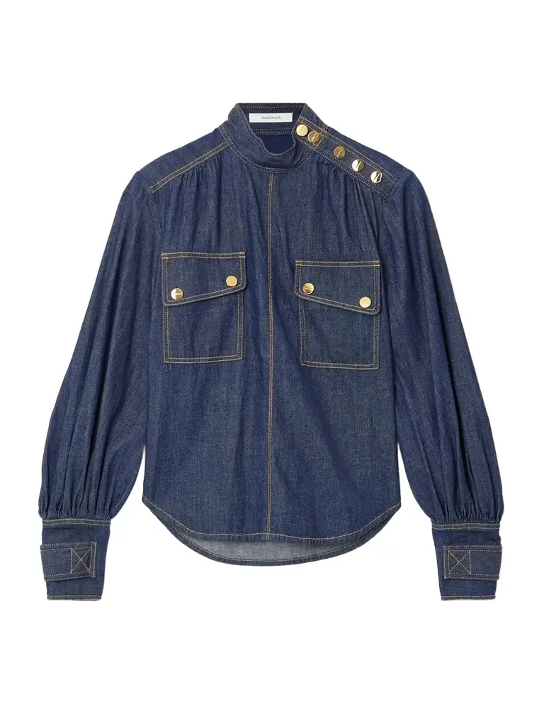 Zimmermann Denim Blouse