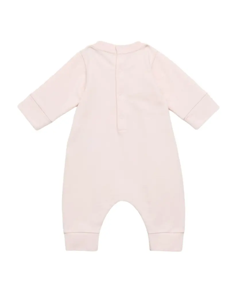 Moncler Boy 's Logo Cotton Baby Grow Romper, Size 1M-18