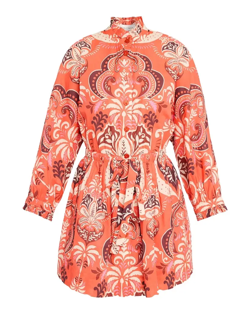 Cara Cara Beatrice Printed Mini Shirtdress