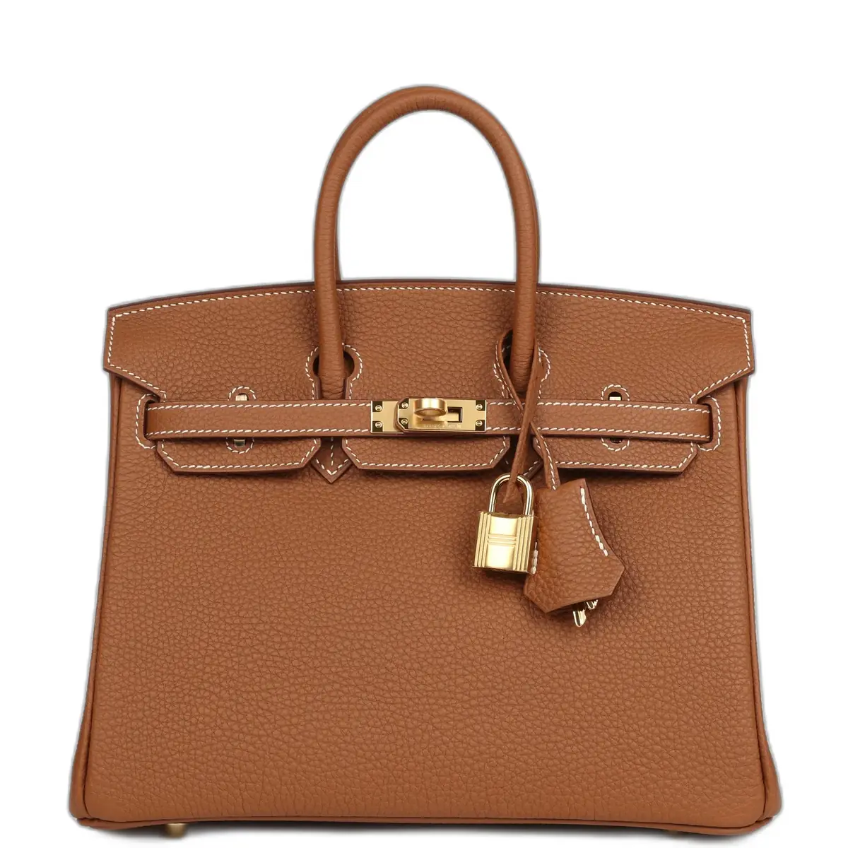 hermes Hermes Birkin 25 Gold Togo Gold Hardware