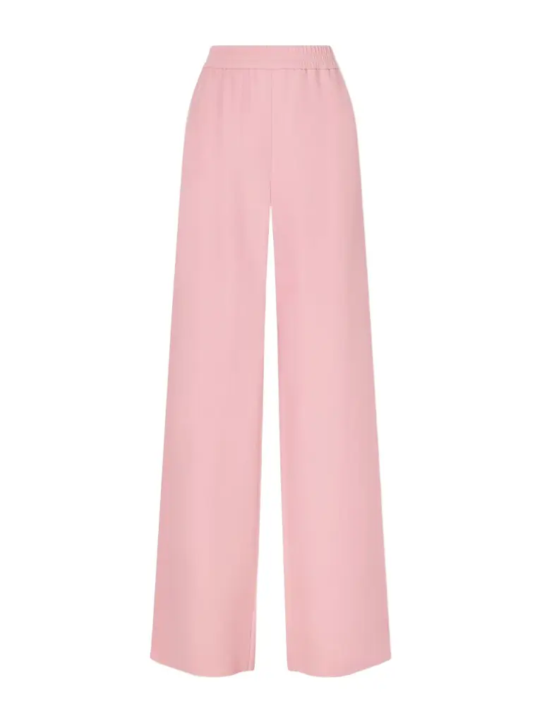Valentino Garavani Silk-cady Wide-leg Pants