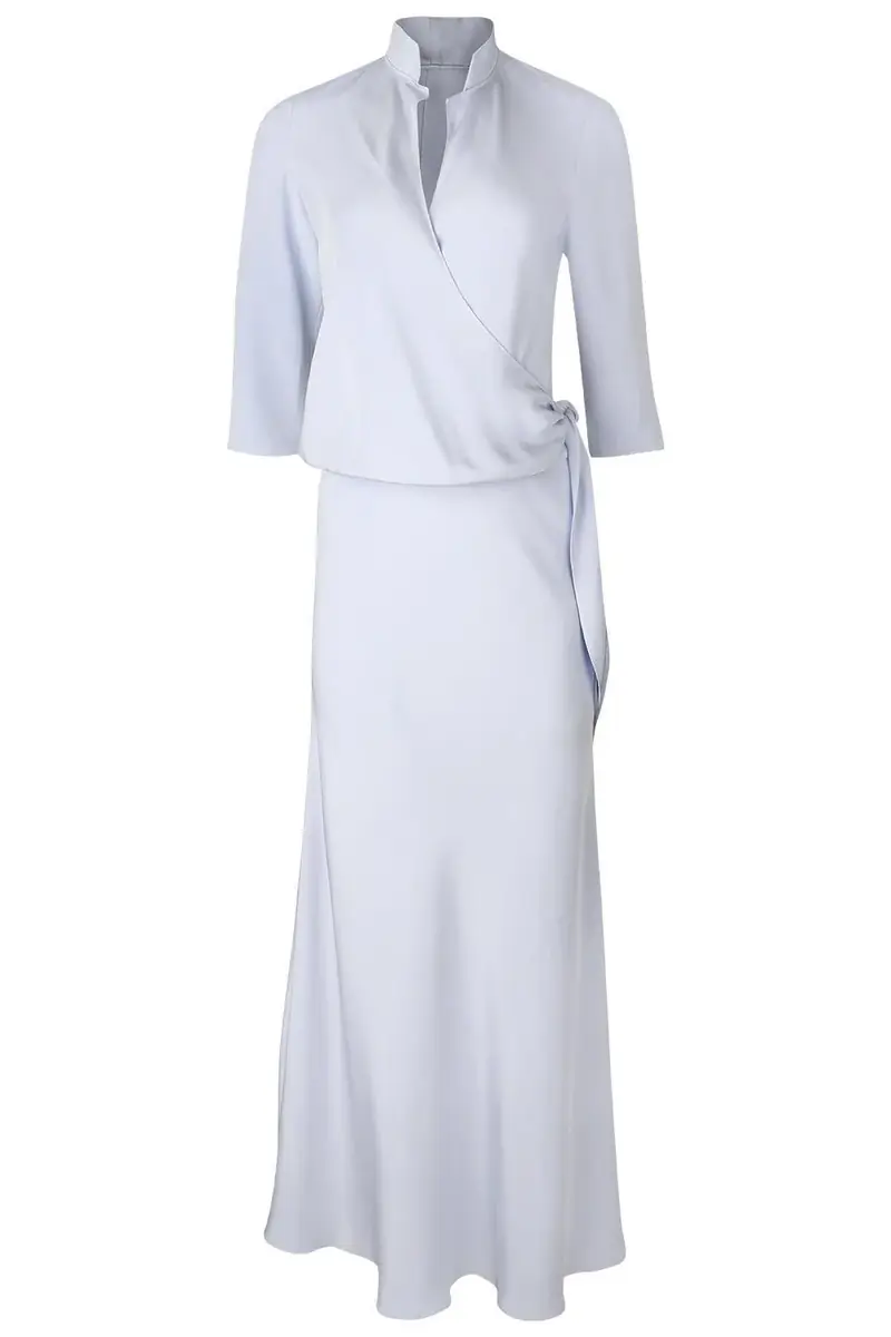 PETER COHEN Blouse Maxi Dress - Chambray