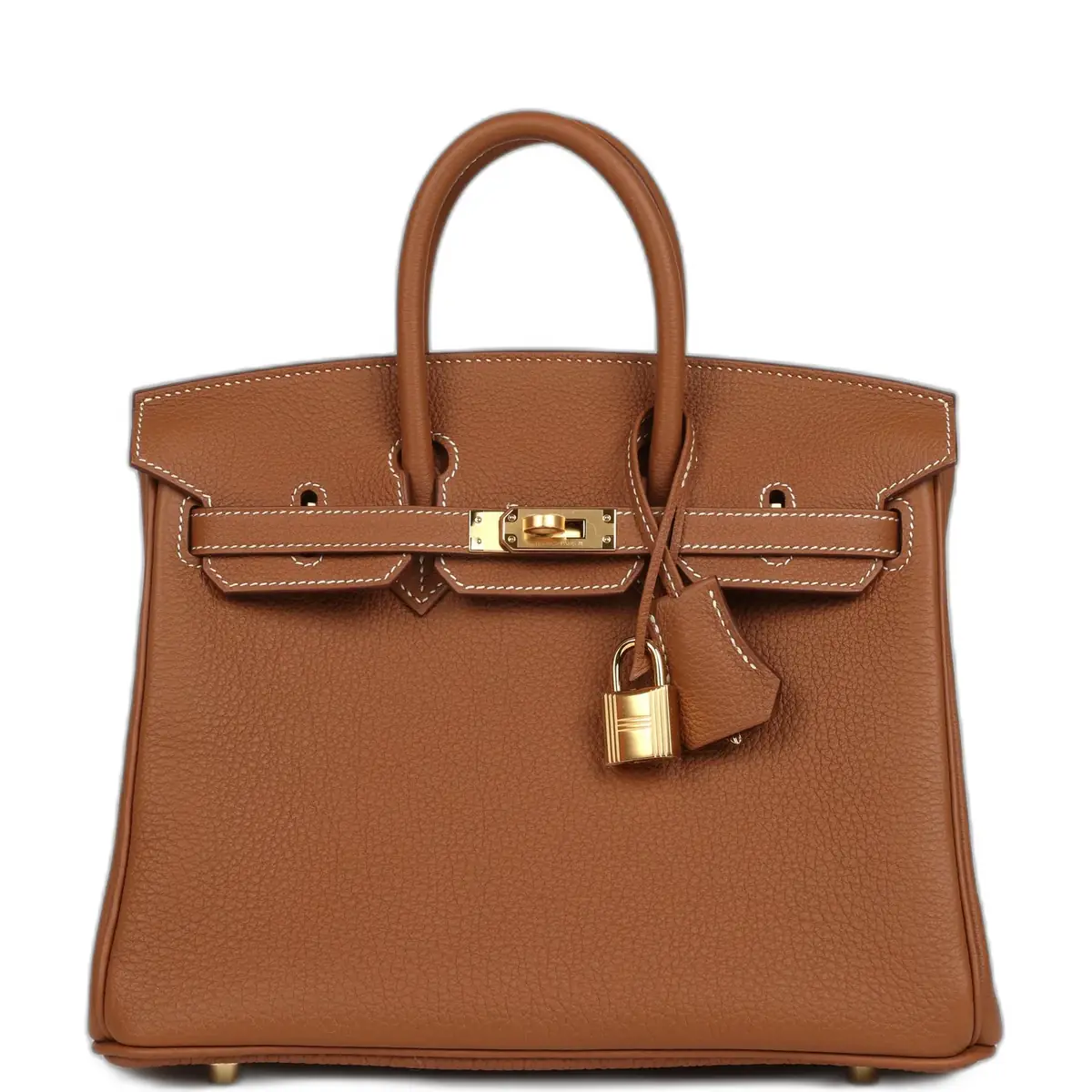 hermes Hermes Birkin 25 Gold Togo Gold Hardware