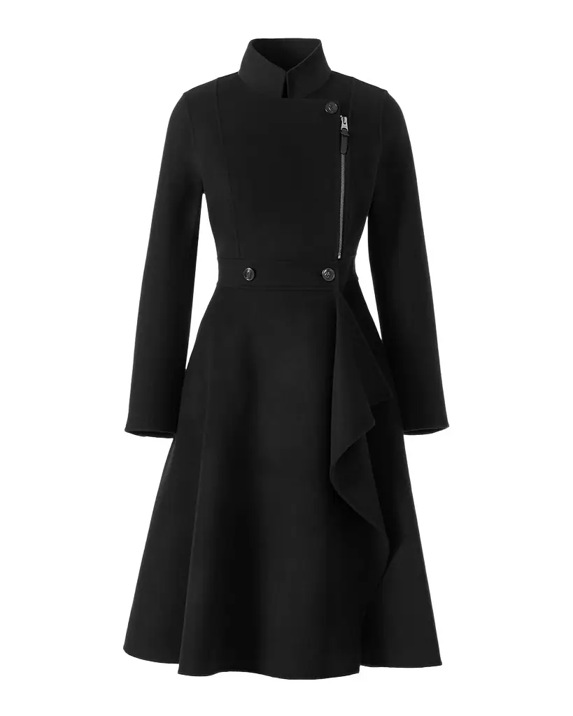 Mackage Annia Asymmetric Wool Coat