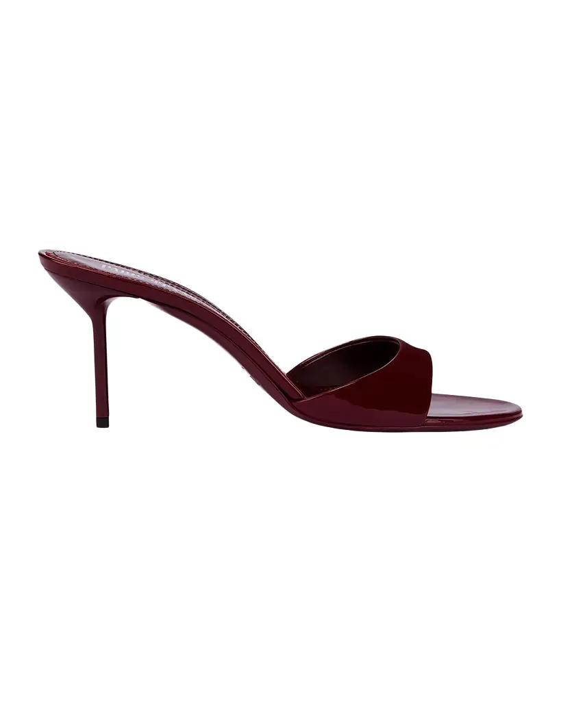 Paris Texas 70mm Lidia Patent Leather Mules
