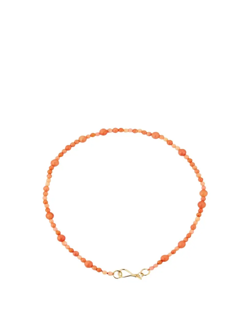 Beatriz Palacios Coral Strand Necklace