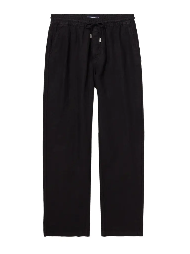 Vilebrequin Pacha Straight-Leg Linen Drawstring Trousers - Men