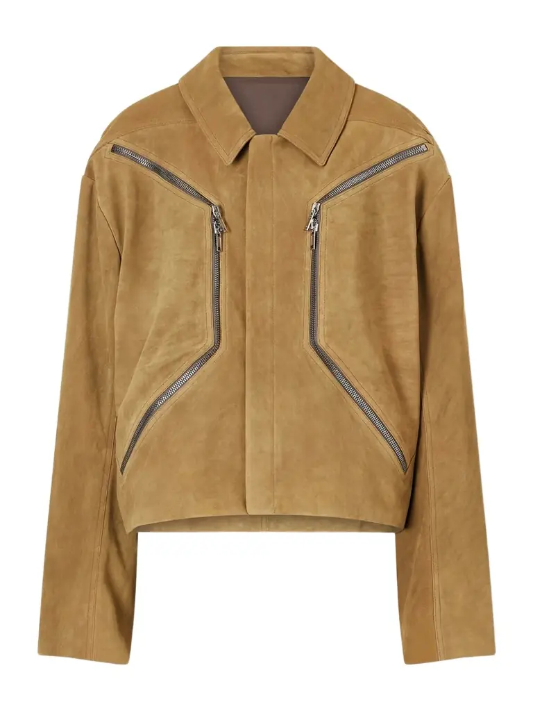 Rick Owens Blixa Mac Suede Jacket