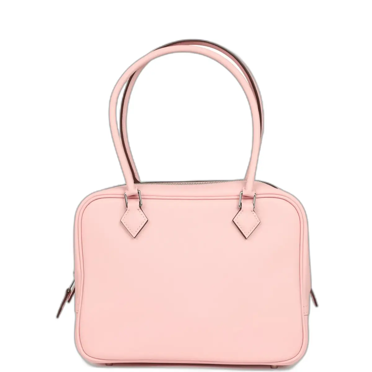 hermes Hermes Mini Plume 21 Bag Rose Sakura Swift Palladium Hardware