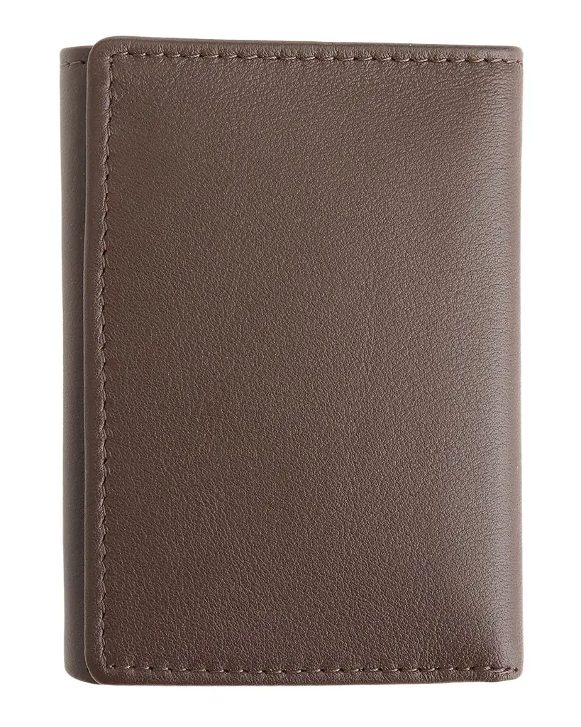 ROYCE New York Personalized Leather Trifold Wallet