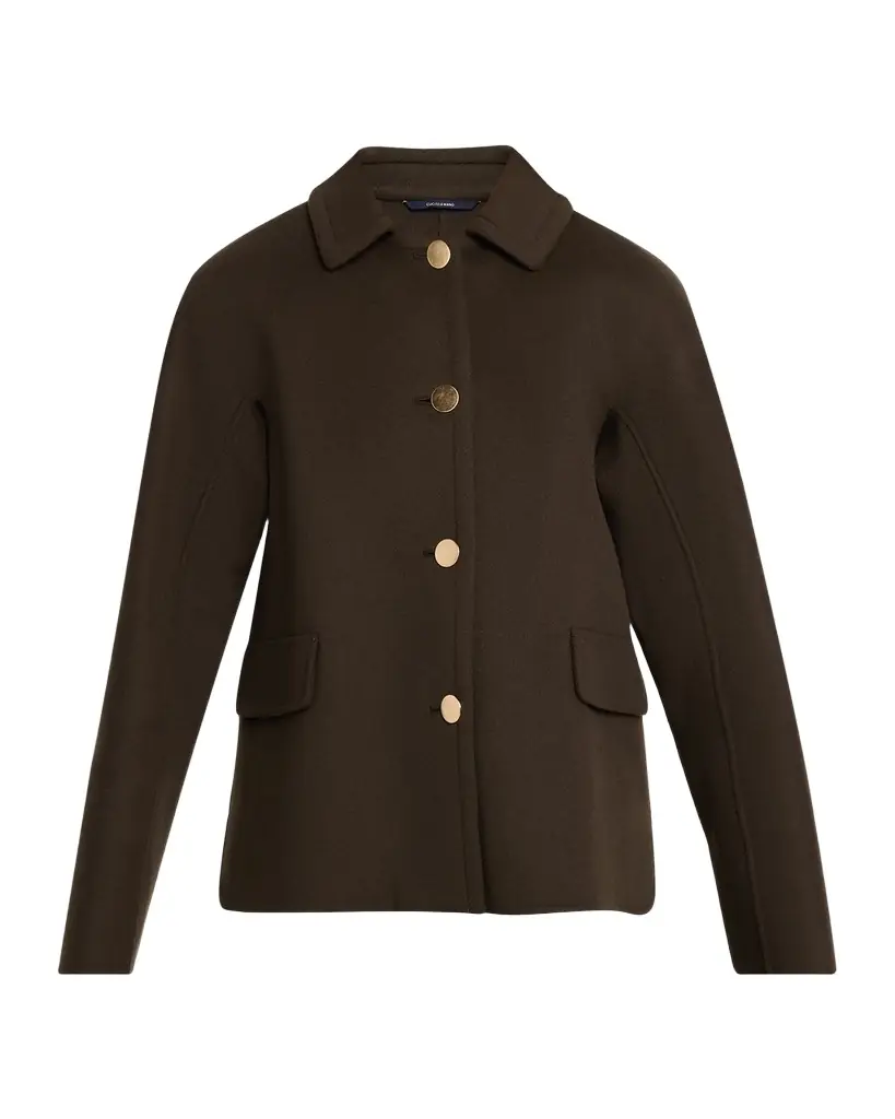Max Mara Single-Breasted Wool Jacket