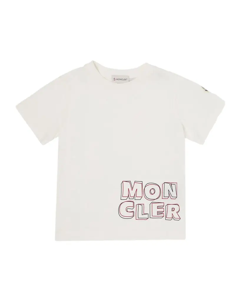 Moncler Boy 's Logo-Print Short-Sleeve T-Shirt, Size -6