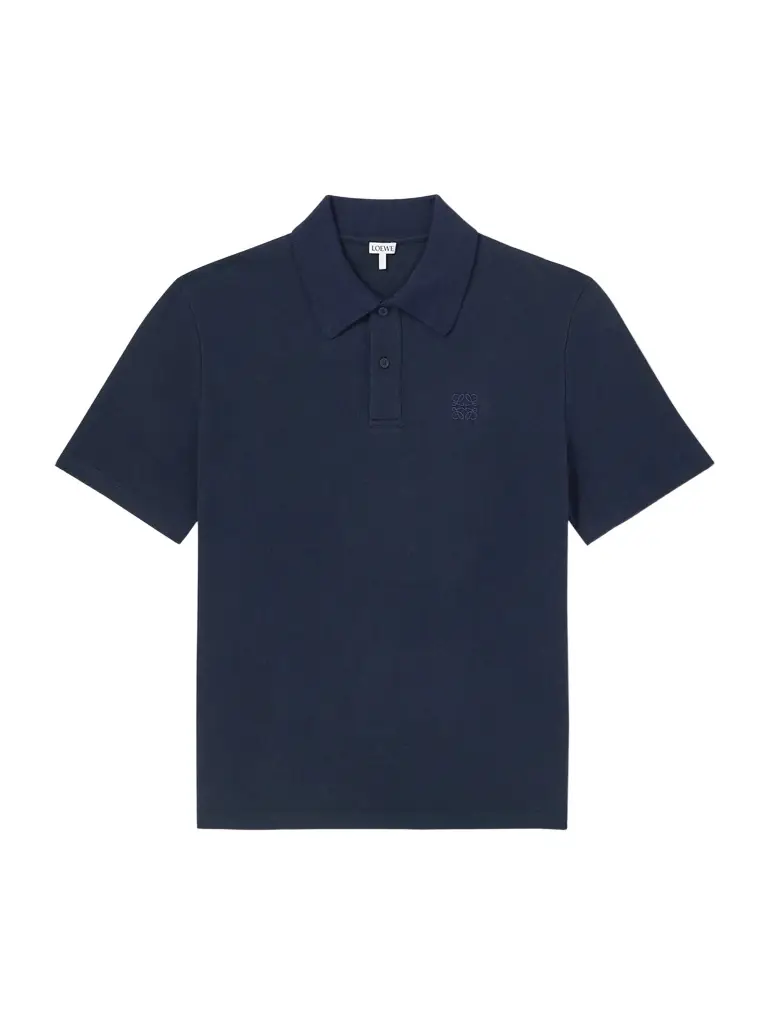 Loewe Slim-Fit Logo-Embroidered Cotton-Piqué Polo Shirt - Men