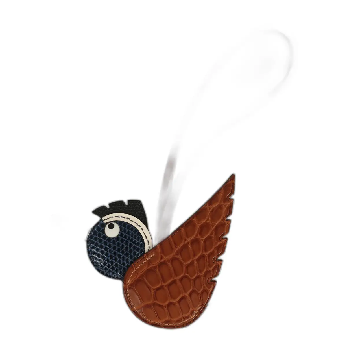 hermes Hermes Birdy Charm Fauve, Nata, Black, Blanc, Bleu Saphir, Rose Sakura Matte Alligator Mississippiensis, Epsom, Shiny Lizard Niloticus, Chevre Mysore, Milo Lambskin Palladium Hardware