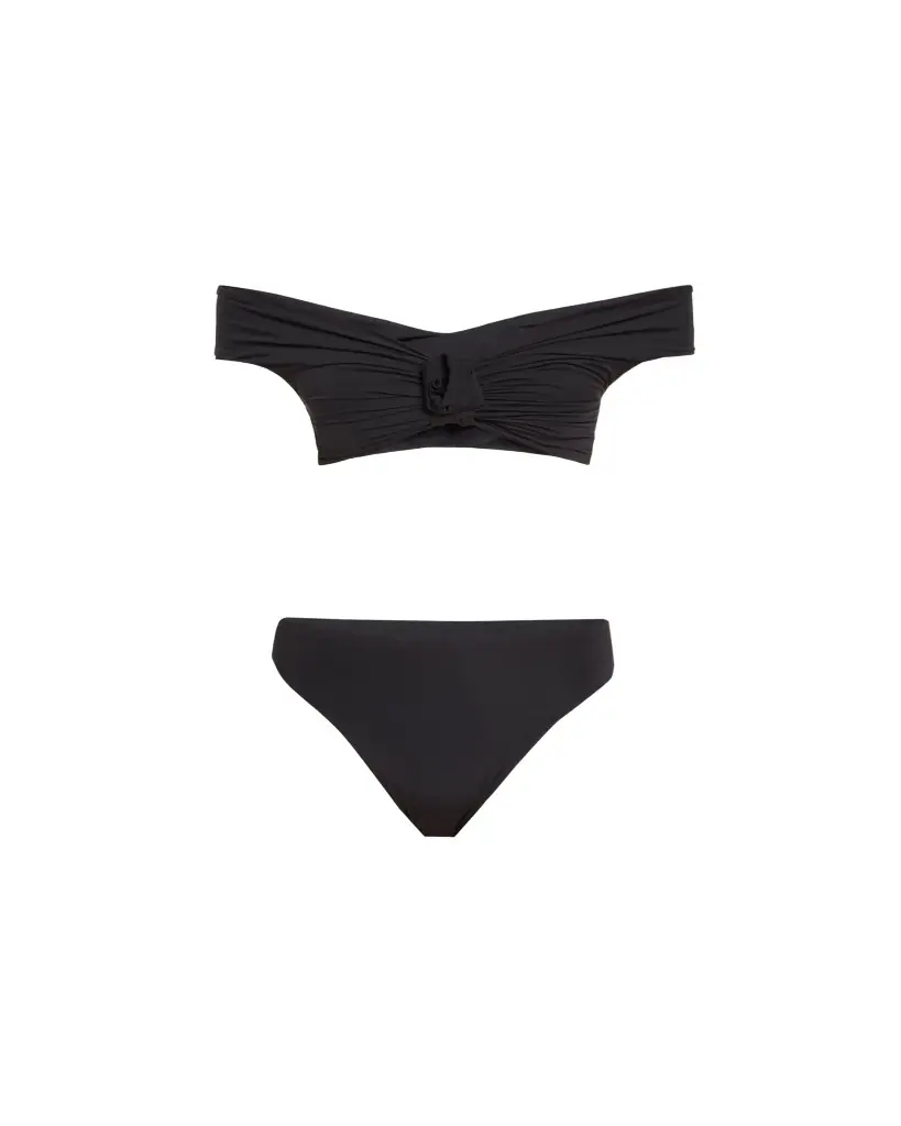 MAYGEL CORONEL Sauco Off-Shoulder Two-Piece Swimsuit