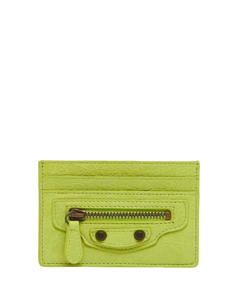 Balenciaga Le City Leather Coin and Card Holder