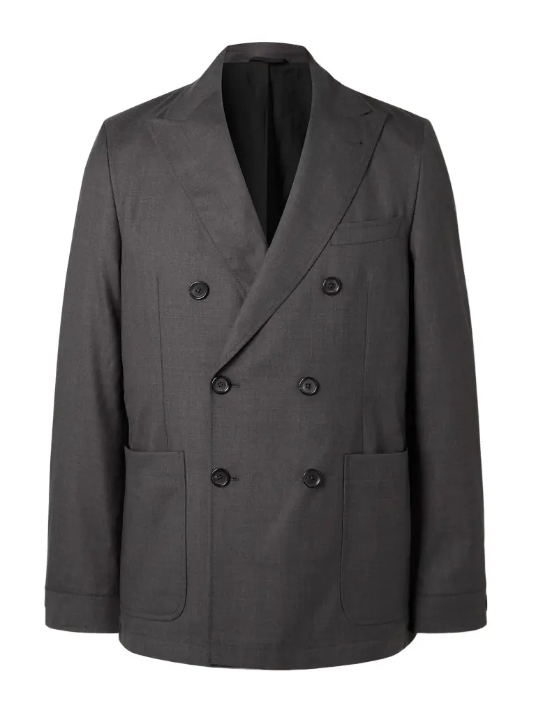 Oliver Spencer Miro Double-Breasted Suit Jacket - Men