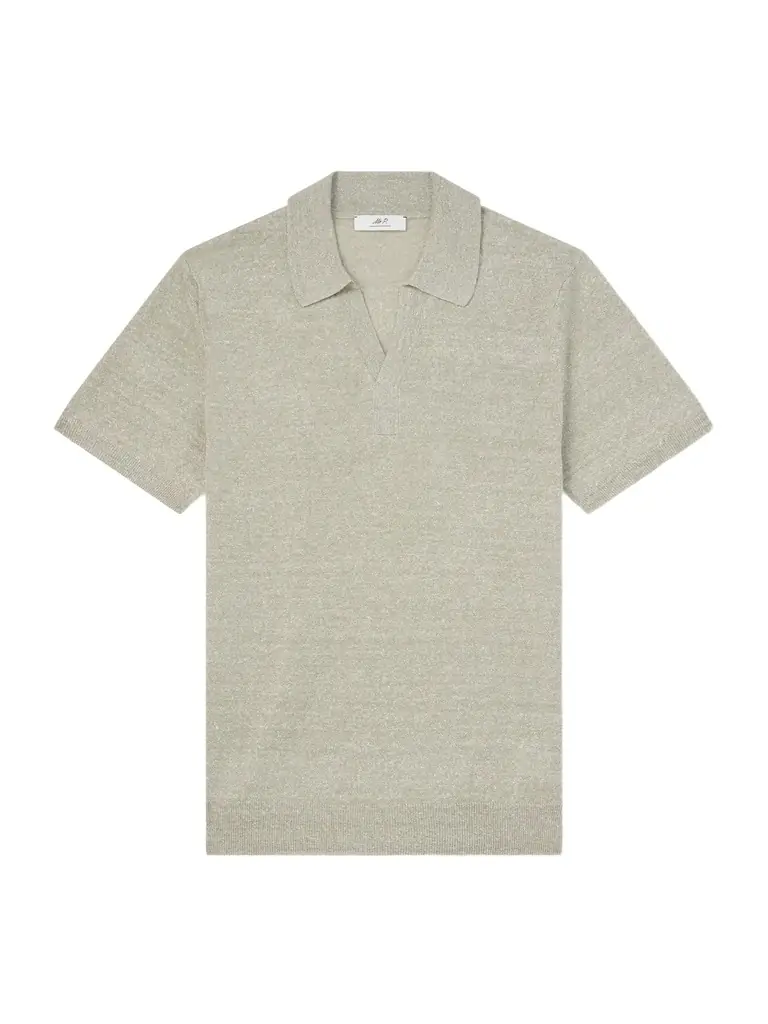 MR P. Linen and Cotton-Blend Polo Shirt - Men