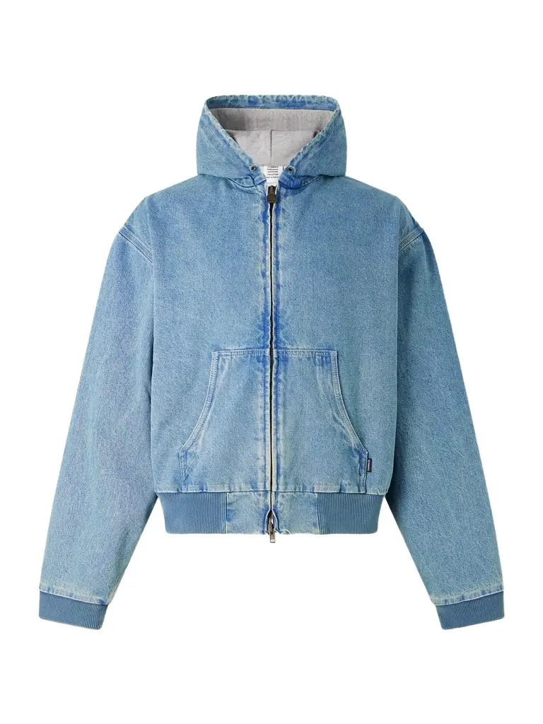 Vetements Hooded Denim Jacket - Men