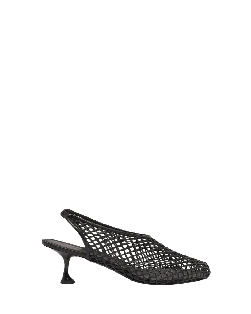 Proenza Schouler Tee Perforated Leather Slingback Pumps