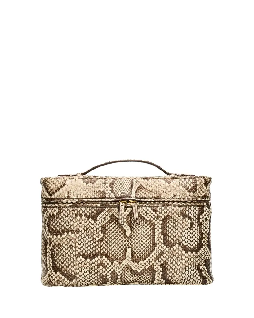 Bottega Veneta Bang Bang Python Top-Handle Bag
