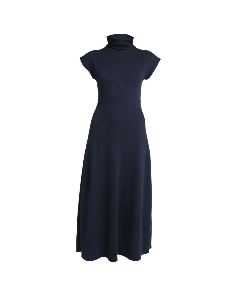 proenza schouler white label marble jersey turtleneck dress Proenza Schouler White Label Women's Mabel Marble Jersey Maxi Dress - Red - Size XL
