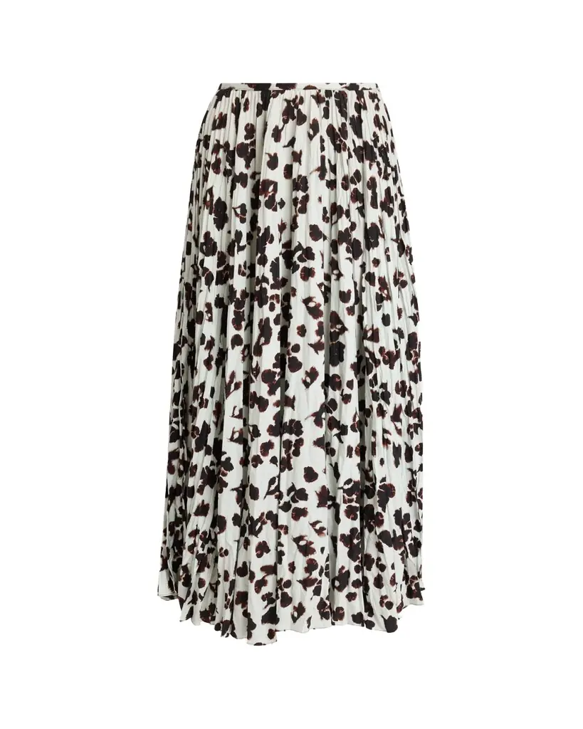 Proenza Schouler White Label Runa Pleated Floral Skirt
