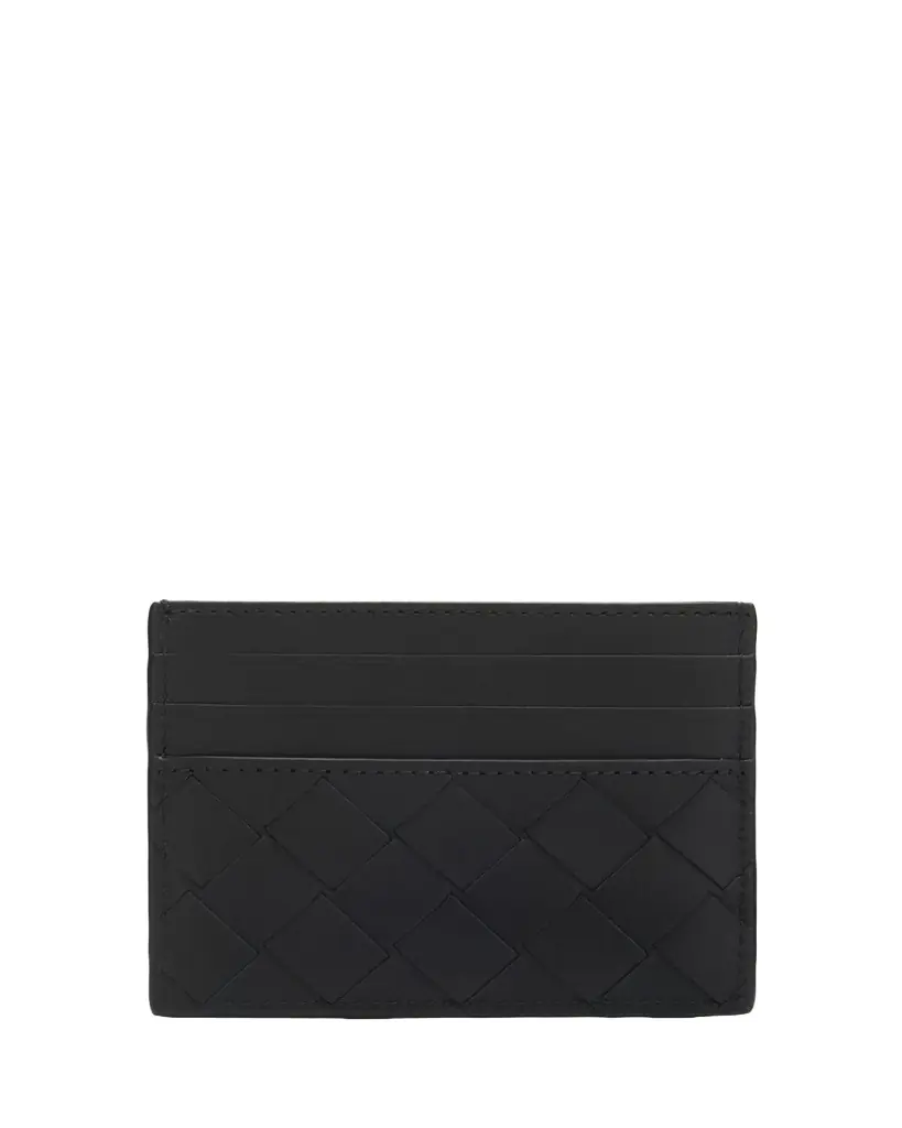 Bottega Veneta Men's Intrecciato Leather Card Holder