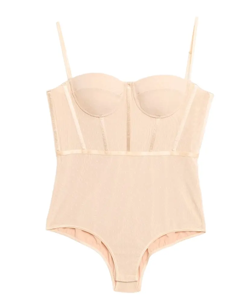 Zimmermann Dot Corset Bodysuit