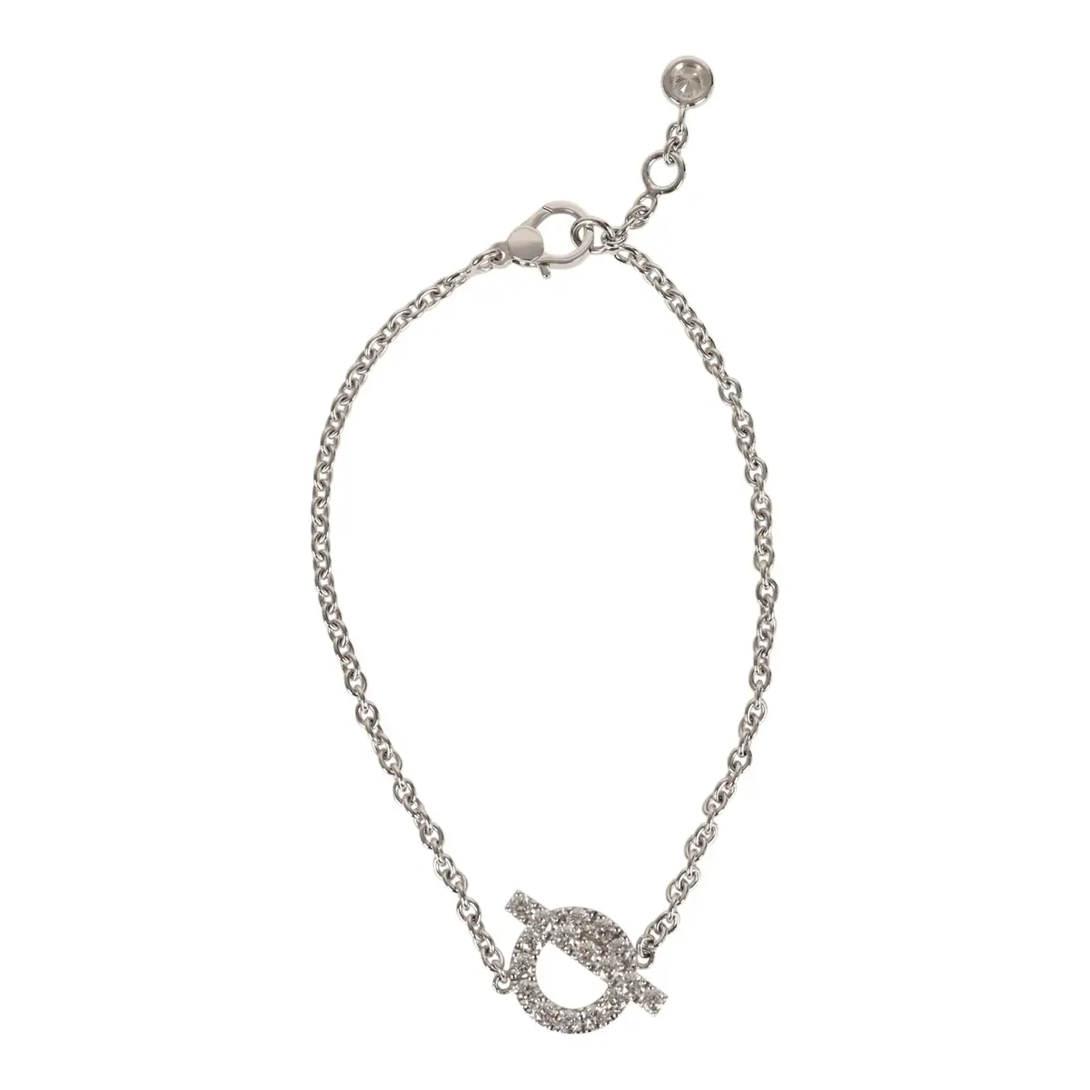 hermes Hermes Finesse Bracelet ST 18K White Gold Hardware & Diamonds