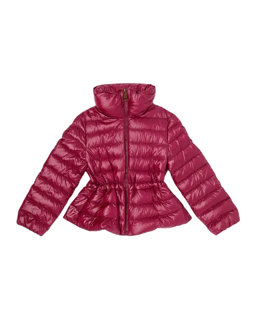 Moncler Girl 's Fem Hooded Down Jacket, Size 8-