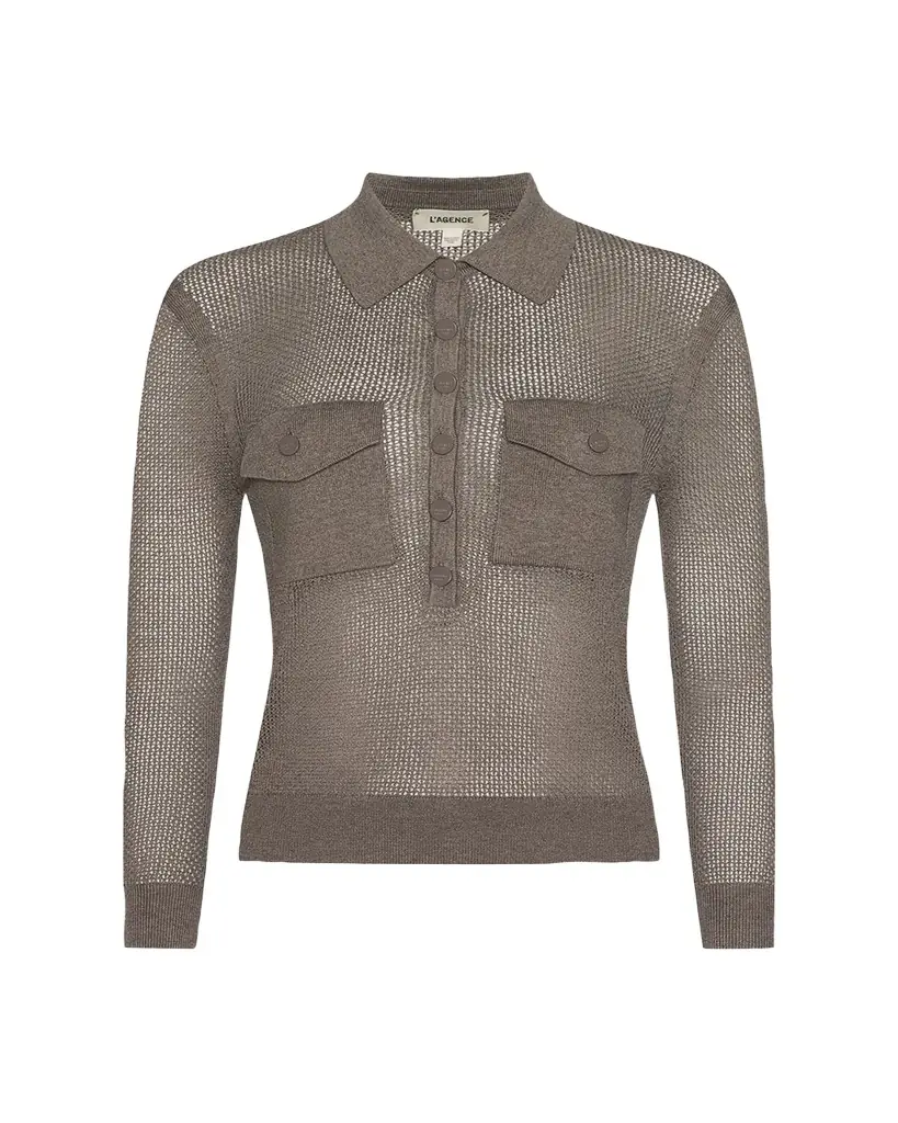 L'Agence Carine Cashmere-Blend Sweater