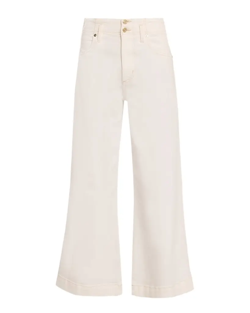 FRAME The Seamed Wide Trouser Crop Jeans