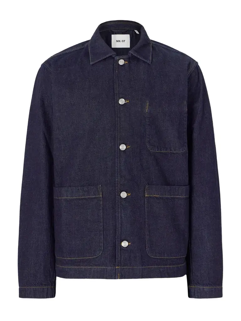 NN07 Morgan 1843 Denim Overshirt - Men