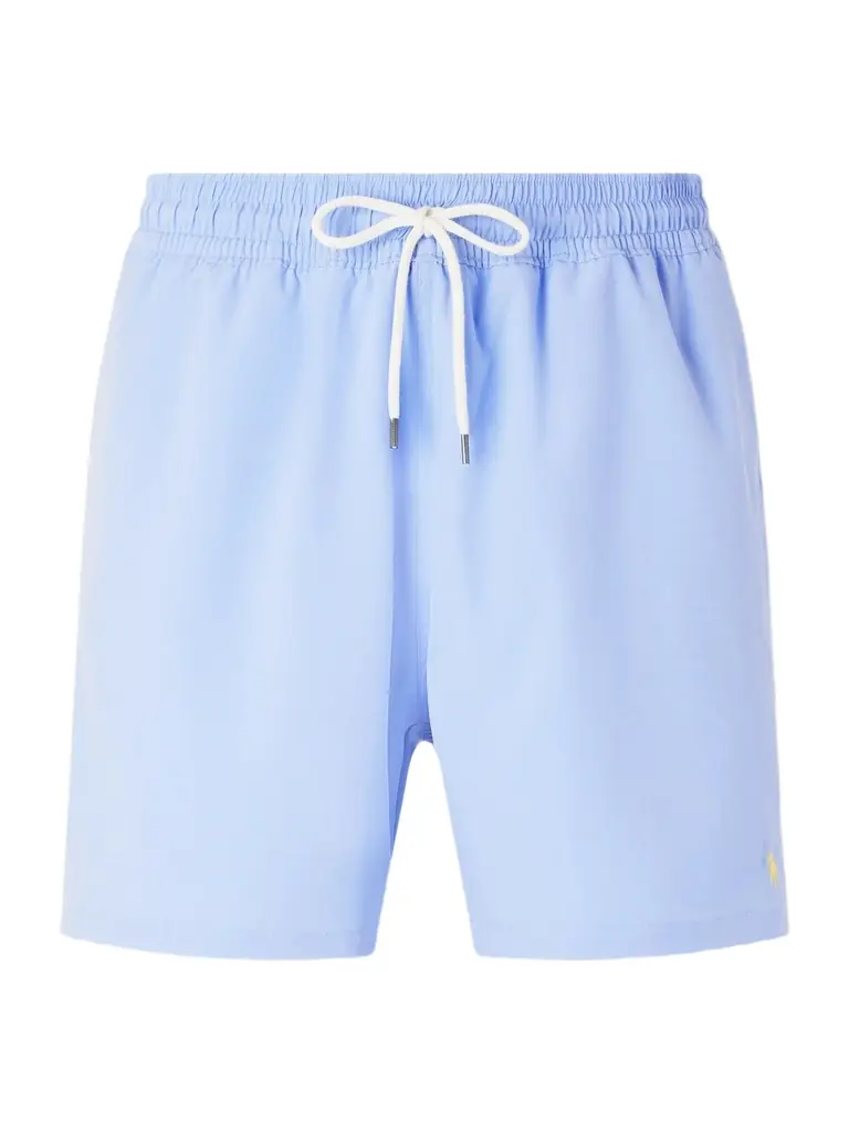 Polo Ralph Lauren Traveler Straight-Leg Mid-Length Recycled Swim Shorts - Men