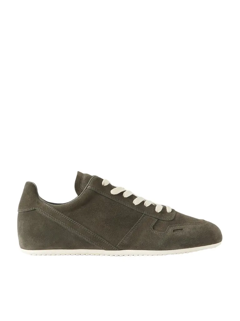 Rick Owens Minimal Suede Sneakers - Men